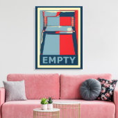 オバマ大統領の東へ向かう政おもしろい治 キャンバスプリント (インサイチュ (リビング))