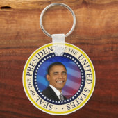 オバマ大統領の記念式典 キーホルダー (正面)