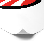 オバマ大統領の2期目をスクエア ポスター (角)