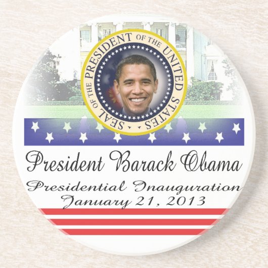 オバマ大統領の2012年の再選 コースター (正面)