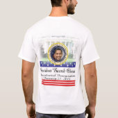 オバマ大統領の2012年の再選 Tシャツ (裏面)