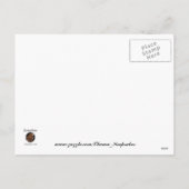 オバマ大統領ファースト・ファミリー記念 シーズンポストカード (裏面)