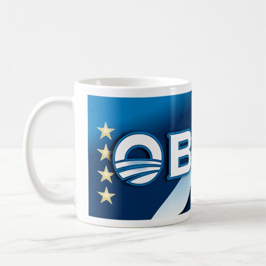 オバマ大統領再選2012 マグカップ (左)