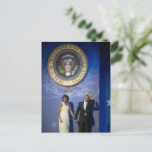 オバマ大統領夫妻 ポストカード (スタンド正面)