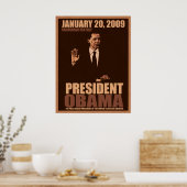 オバマ大統領就任宣布ポスター ポスター (キッチン)
