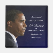 オバマ大統領就任式お祝い磁石 マグネット (正面)