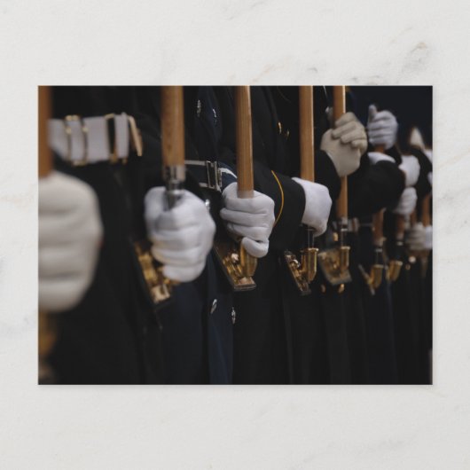 オバマ大統領就任式の儀式監視団 ポストカード (正面)