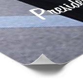 オバマ大統領就任式の日歩き ポスター (角)