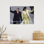 オバマ大統領就任式の日歩き ポスター (キッチン)