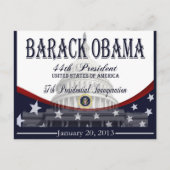 オバマ大統領就任式2013年記念ポストカード ポストカード (正面)