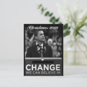 オバマ大統領就任記念式典 シーズンポストカード (スタンド正面)