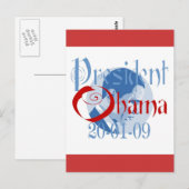オバマ大統領就任 ポストカード (正面/裏面)