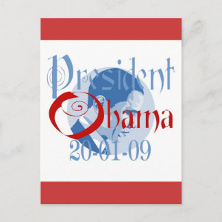 オバマ大統領就任 ポストカード