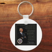 オバマ大統領引用文 キーホルダー (正面)