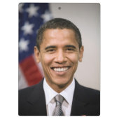 オバマ大統領選室 クリップボード (裏面)