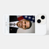 オバマ大統領選室 Case-Mate iPhoneケース (裏面 (横))