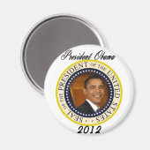 オバマ大統領2012年のキャンペーン開始 マグネット (正面/裏面)