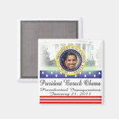 オバマ大統領2012年再選 マグネット (正面/裏面)