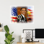 オバマ大統領2012 #45 ポスター (ホームオフィス)
