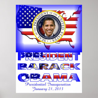 オバマ大統領2013年就任式 ポスター