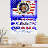 オバマ大統領2013年就任式 ポスター (キッチン)