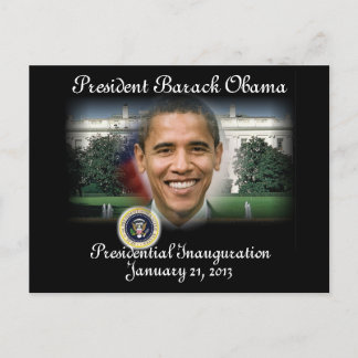 オバマ大統領2013年就任式 ポストカード