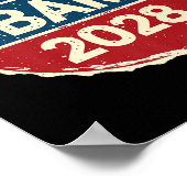 オバマ大統領2028オバマ2028プレミアム0 ポスター (角)