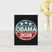オバマ大統領2028オバマ2028 カード (黄色い花)
