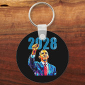 オバマ大統領2028オバマ2028 キーホルダー (正面)