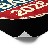 オバマ大統領2028オバマ2028 ポスター (角)