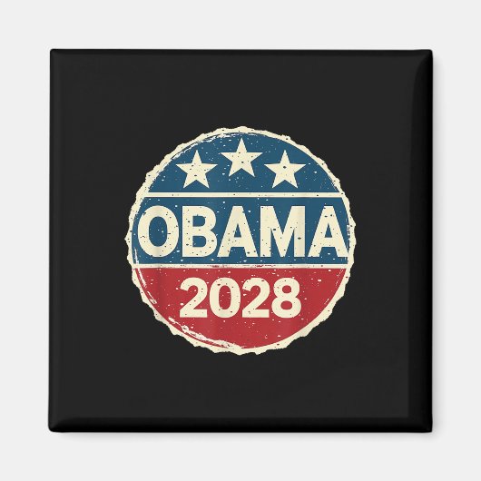 オバマ大統領2028オバマ2028 マグネット (正面)