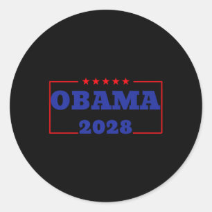オバマ大統領2028オバマ2028 48第プレミアム ラウンドシール