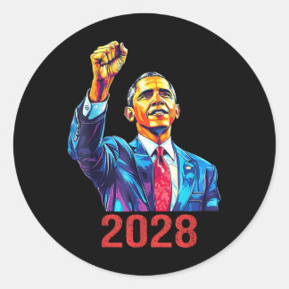 オバマ大統領2028オバマ2028 4 ラウンドシール