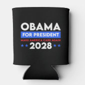 オバマ大統領2028年に再びアメリカを気に作る 缶クーラー (裏面)