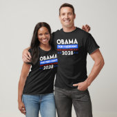 オバマ大統領2028年に再びアメリカを気に作る Tシャツ (ユニセックス)