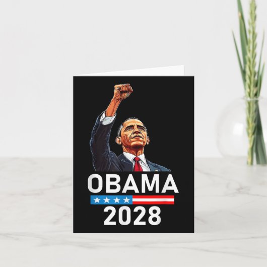 オバマ大統領2028 カード (正面)