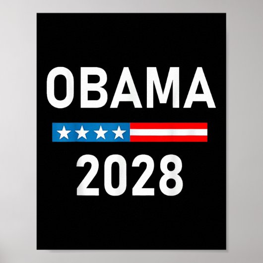 オバマ大統領2028 ポスター (正面)