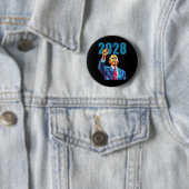 オバマ大統領2028 Aの第48代大統領 缶バッジ (インサイチュ)