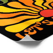 オバマ大統領2028 Obama 2028 Flower Boho Ra ポスター (角)