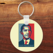 オバマ大統領 キーホルダー (正面)