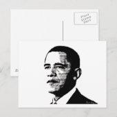 オバマ大統領 ポストカード (正面/裏面)