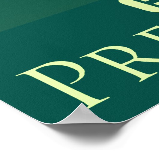 オバマ大統領、変化は今やグリーンポスター ポスター (角)