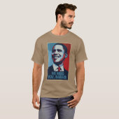 オバマ大統領 女性用 Vネック おもしろTシャツ Tシャツ (正面フル)