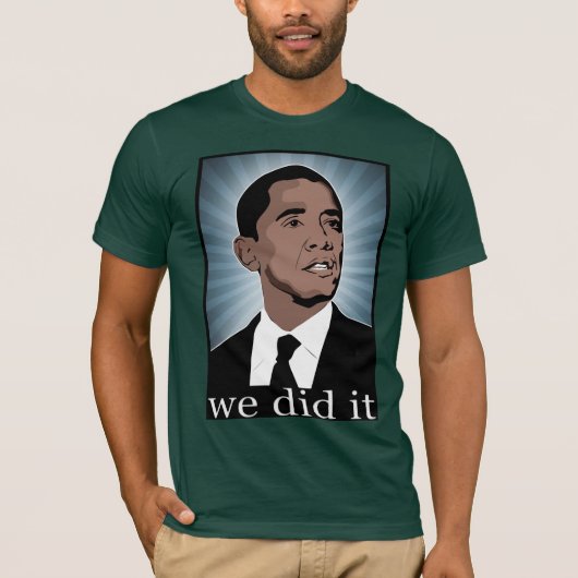 オバマ大統領 Tシャツ (正面)