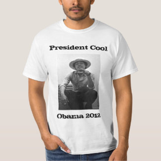 オバマ大統領Cool/若い大統領 Tシャツ
