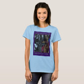 オバマ夫人および夫人王 Tシャツ (正面フル)