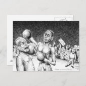 オバマ対マケイン、K.O. ポストカード (正面/裏面)