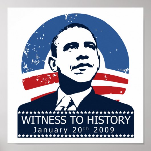 オバマ就任 ポスター (正面)