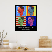 オバマ就任 ポスター (キッチン)