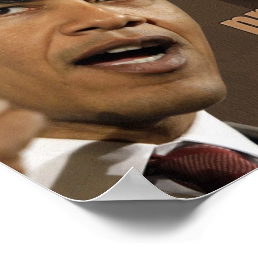 オバマ引用文ポスター ポスター (角)